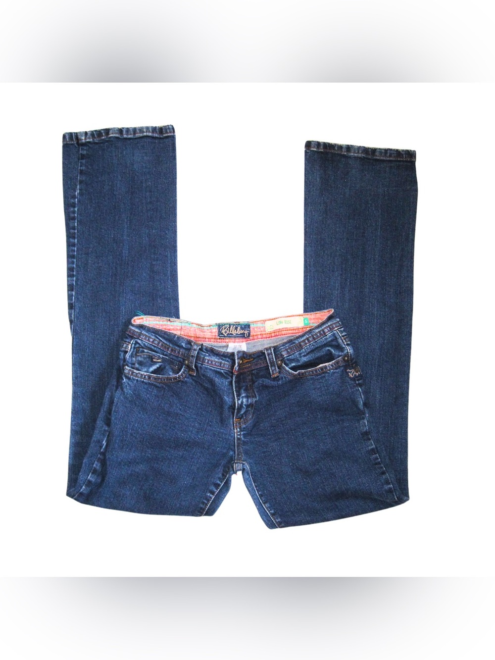Y2k Billabong Women's Indigo Straight Leg Jeans